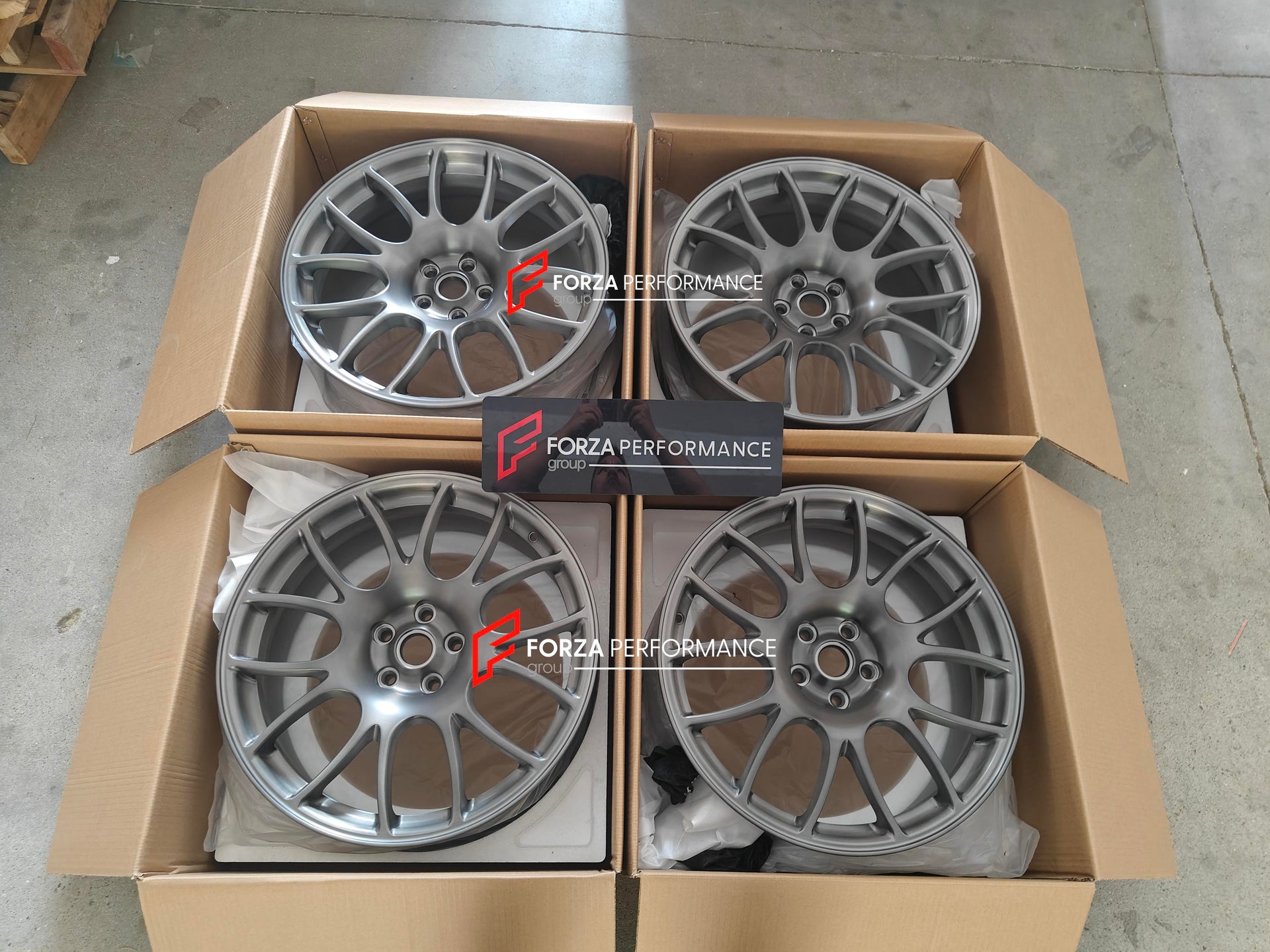 19 INCH FORGED WHEELS RIMS for FERRARI 360 MODENA SPIDER 2004 custom fit Ferrari 360 Challenge Stradale F430  style design wheels