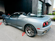 19 INCH FORGED WHEELS RIMS for FERRARI 360 MODENA SPIDER 2004 custom fit Ferrari 360 Challenge Stradale F430  style design wheels