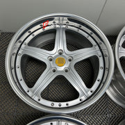 19 INCH FORGED WHEELS RIMS for FERRARI 575 M MARANELLO 2004 custom fit OEM FERRARI BBS MODULAR WHEELS