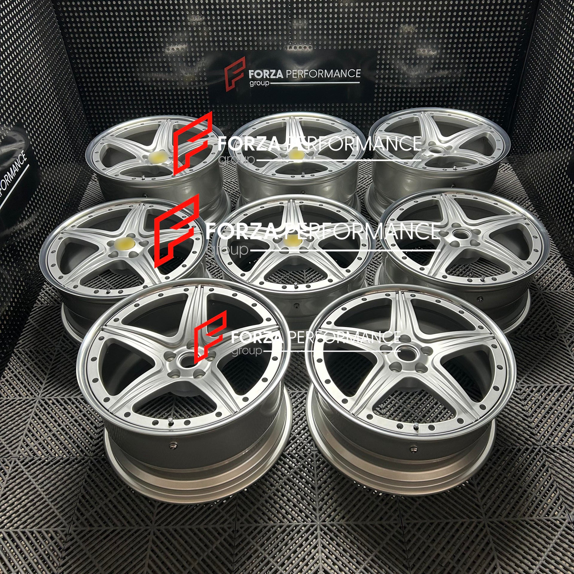 19 INCH FORGED WHEELS RIMS for FERRARI 575M 2006 Forza Performance custom fit buy  OEM BBS modular wheels style design