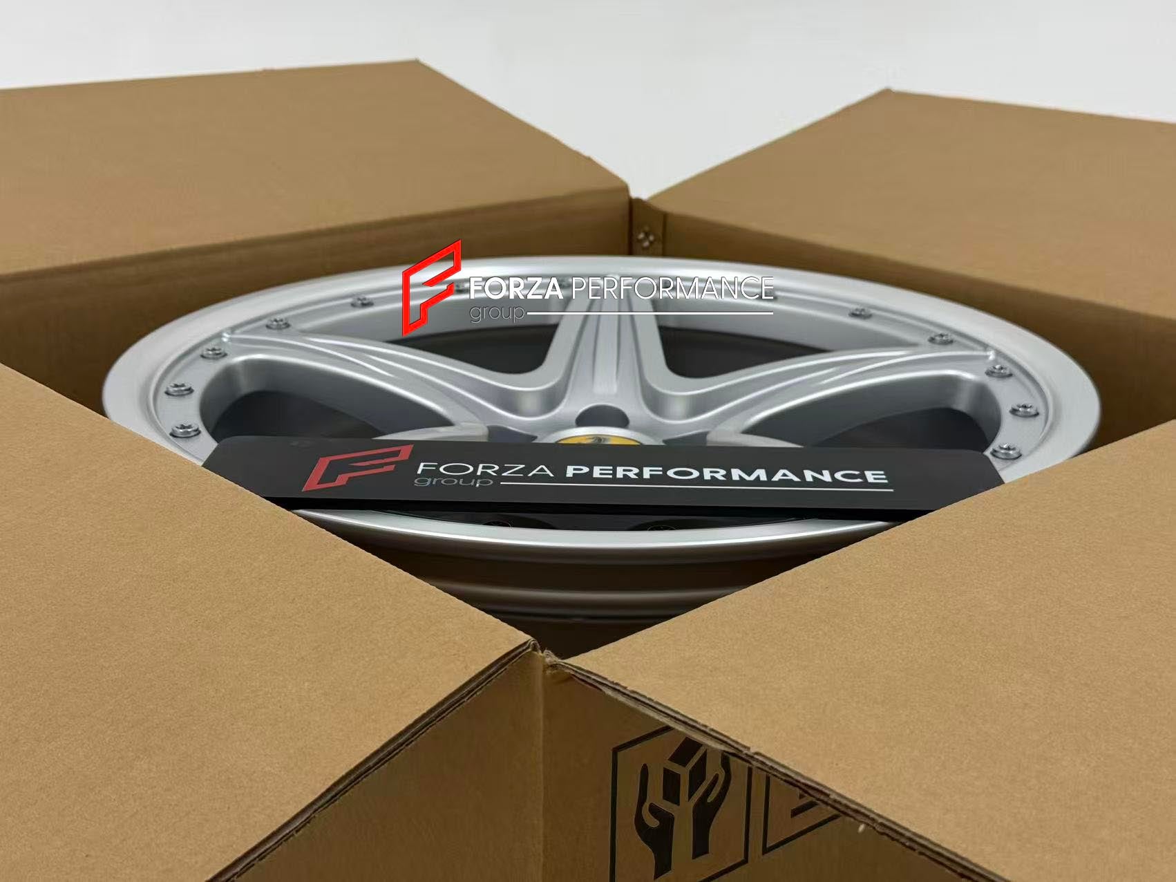 19 INCH FORGED WHEELS RIMS for FERRARI 575M MARANELLO 2005 R535 custom fit buy BBS MODULAR STYLE WHEELS