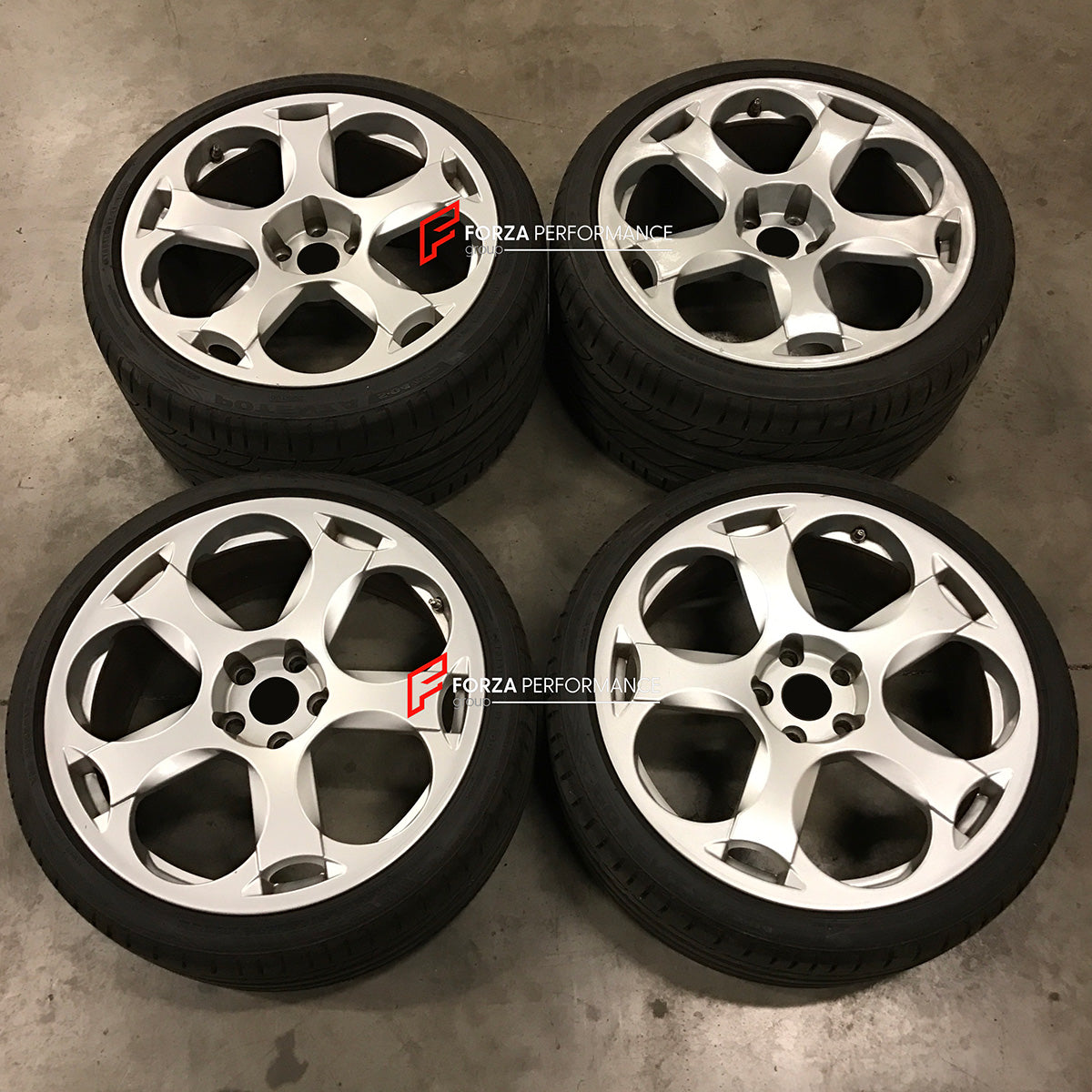 19 INCH FORGED WHEELS RIMS for LAMBORGHINI GALLARDO 2003 - 2008 custom fit OEM GALLARDO CASSIOPEIA WHEELS
