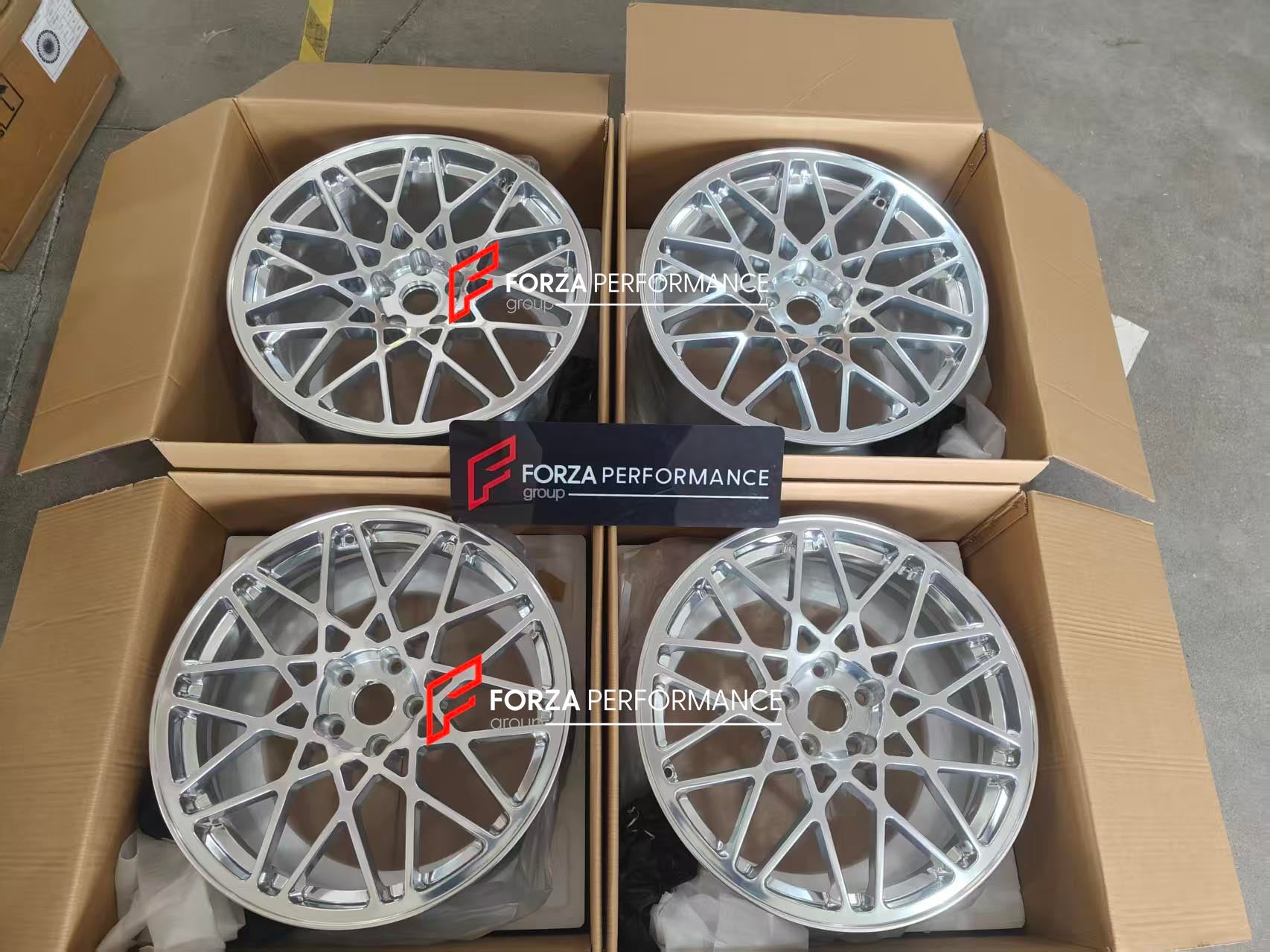 19 INCH FORGED WHEELS RIMS for LAMBORGHINI GALLARDO FACELIFT LP560-4 2011 custom fit OEM 400601025AH 400601025AJ