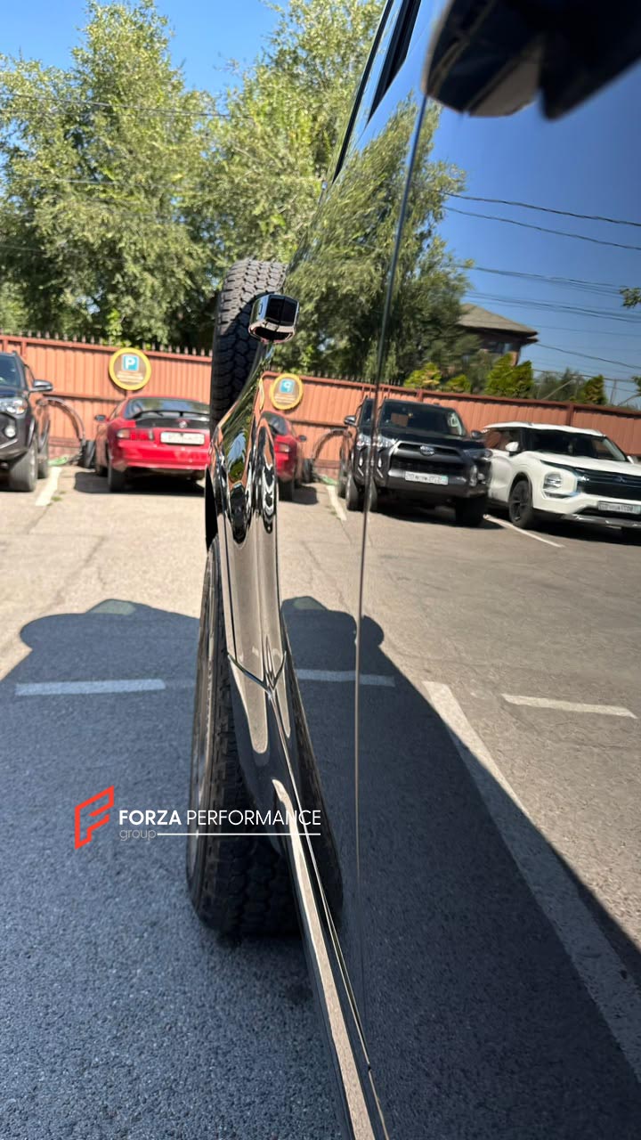 We manufacture premium quality forged wheels rims for Land Rover Defender L663 2019+ in any design, size, color.

WHEEL SIZE:

Front: 19 x 8.0 ET 31.5
Rear: 19 x 8.0 ET 31.5
PCD: 5 x 120
CB: 72.56
Weight: 14.50
Finish: Matte Black with Tint Machined Face
Material: 6061-T6 Forged Aluminum


THIS WHEEL DESIGN CAN BE CUSTOM-MADE FOR YOUR CAR IN ANY SIZE AND COLOR OPTIONS
Available in monoblock, 2-piece, 3-piece, duoblock, beadlock
3D wheel renderings are provided according to the exact dimensions and specifica