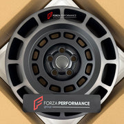 We manufacture premium quality forged wheels rims for Land Rover Defender L663 2026 P300 P400 P500 P636 in any design, size, color.

WHEEL SIZE:

Front: 19 x 8.0 ET 31.5
Rear: 19 x 8.0 ET 31.5
PCD: 5 x 120
CB: 72.56
Weight: 14.50
Finish: Matte Black with Tint Machined Face
Material: 6061-T6 Forged Aluminum


THIS WHEEL DESIGN CAN BE CUSTOM-MADE FOR YOUR CAR IN ANY SIZE AND COLOR OPTIONS
Available in monoblock, 2-piece, 3-piece, duoblock, beadlock
3D wheel renderings are provided according to the exact dimen
