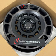 We manufacture premium quality forged wheels rims for Land Rover Defender L663 2026 P300 P400 P500 P636 in any design, size, color.

WHEEL SIZE:

Front: 19 x 8.0 ET 31.5
Rear: 19 x 8.0 ET 31.5
PCD: 5 x 120
CB: 72.56
Weight: 14.50
Finish: Matte Black with Tint Machined Face
Material: 6061-T6 Forged Aluminum


THIS WHEEL DESIGN CAN BE CUSTOM-MADE FOR YOUR CAR IN ANY SIZE AND COLOR OPTIONS
Available in monoblock, 2-piece, 3-piece, duoblock, beadlock
3D wheel renderings are provided according to the exact dimen