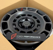 We manufacture premium quality forged wheels rims for Land Rover Defender L663 2026 P300 P400 P500 P636 in any design, size, color.

WHEEL SIZE:

Front: 19 x 8.0 ET 31.5
Rear: 19 x 8.0 ET 31.5
PCD: 5 x 120
CB: 72.56
Weight: 14.50
Finish: Matte Black with Tint Machined Face
Material: 6061-T6 Forged Aluminum


THIS WHEEL DESIGN CAN BE CUSTOM-MADE FOR YOUR CAR IN ANY SIZE AND COLOR OPTIONS
Available in monoblock, 2-piece, 3-piece, duoblock, beadlock
3D wheel renderings are provided according to the exact dimen