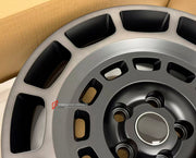 We manufacture premium quality forged wheels rims for Land Rover Defender L663 2026 P300 P400 P500 P636 in any design, size, color.

WHEEL SIZE:

Front: 19 x 8.0 ET 31.5
Rear: 19 x 8.0 ET 31.5
PCD: 5 x 120
CB: 72.56
Weight: 14.50
Finish: Matte Black with Tint Machined Face
Material: 6061-T6 Forged Aluminum


THIS WHEEL DESIGN CAN BE CUSTOM-MADE FOR YOUR CAR IN ANY SIZE AND COLOR OPTIONS
Available in monoblock, 2-piece, 3-piece, duoblock, beadlock
3D wheel renderings are provided according to the exact dimen