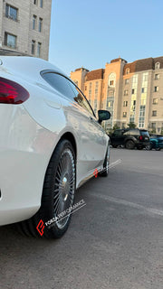 19 INCH FORGED WHEELS RIMS for MERCEDES BENZ C CLASS C205 COUPE C300 2019 custom fit buy E6 EL02 style design wheels