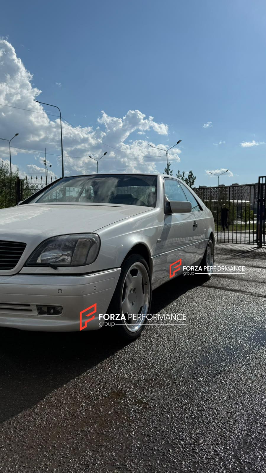 19 INCH FORGED WHEELS RIMS for MERCEDES BENZ CL500 1999 C140 CL-CLASS custom fit buy OEM AMG II STYLE wheels
