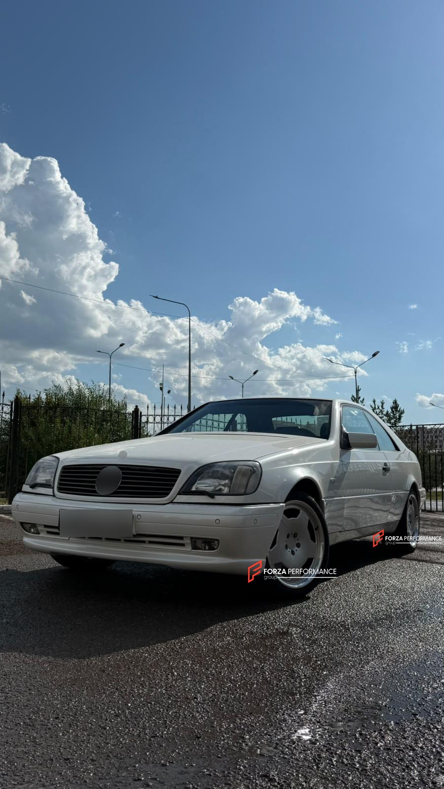 19 INCH FORGED WHEELS RIMS for MERCEDES BENZ CL500 1999 C140 CL-CLASS custom fit buy OEM AMG II STYLE wheels
