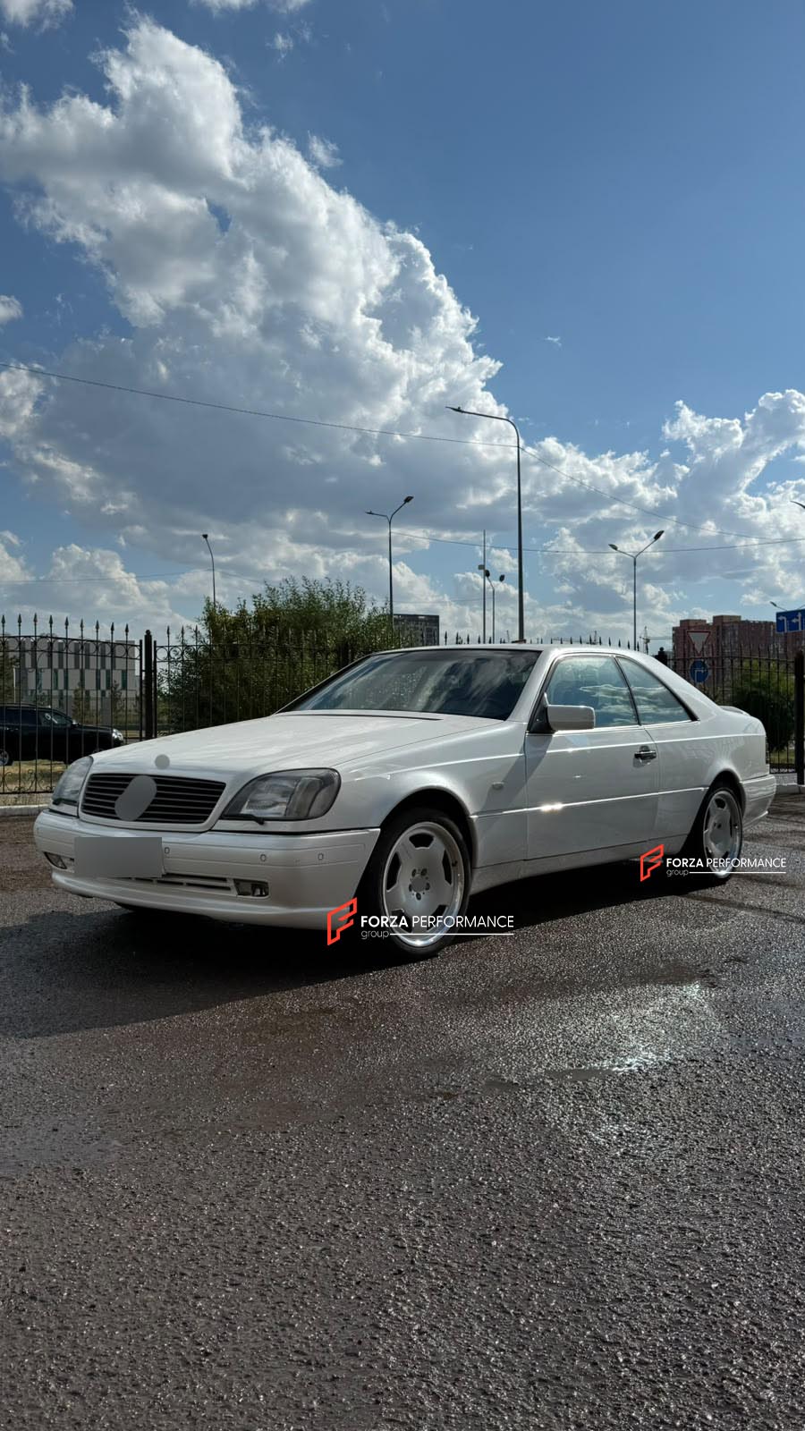 19 INCH FORGED WHEELS RIMS for MERCEDES BENZ CL500 1999 C140 CL-CLASS custom fit buy OEM AMG II STYLE wheels