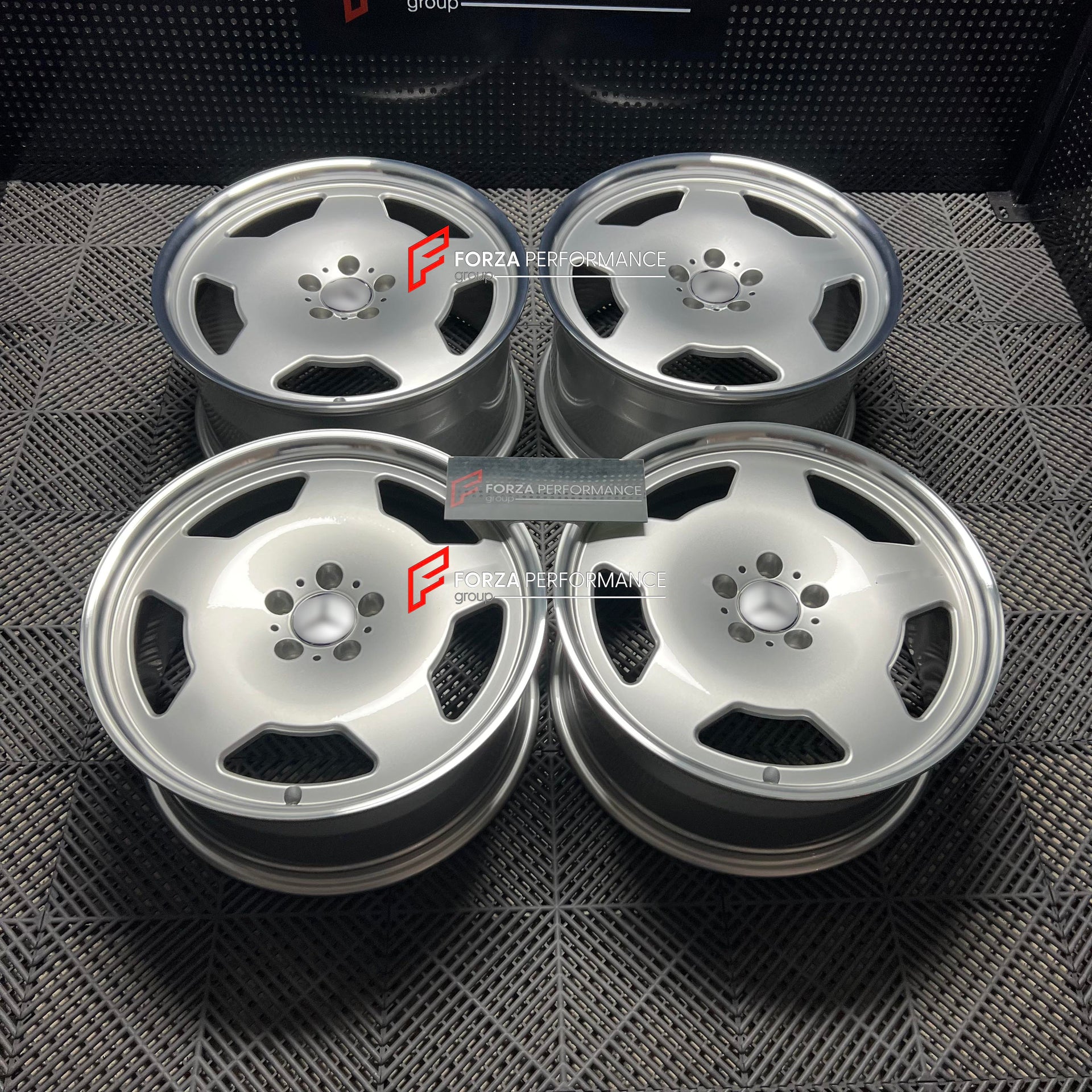 19 INCH FORGED WHEELS RIMS for MERCEDES BENZ CL500 1999 C140 CL-CLASS custom fit buy OEM AMG II STYLE wheels