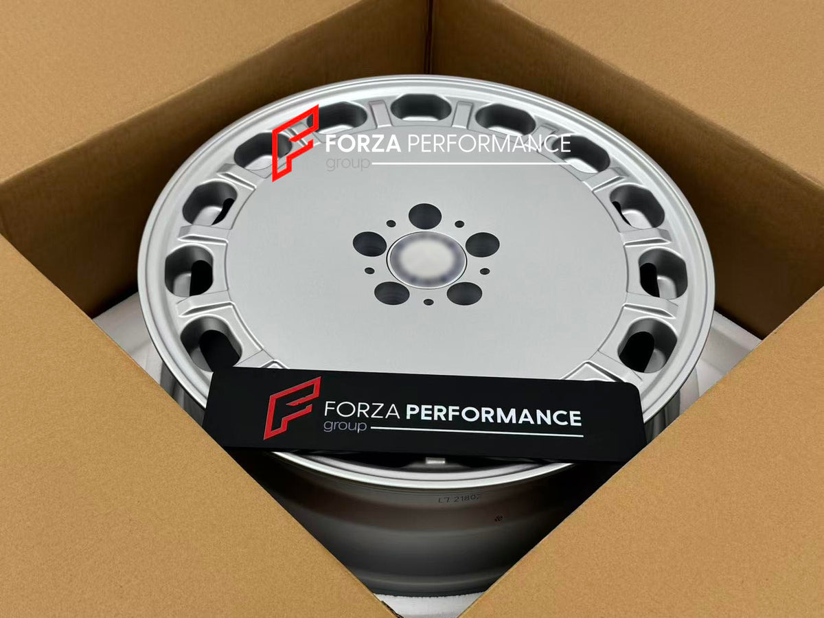 19 INCH FORGED WHEELS RIMS for MERCEDES BENZ EQS 2023 V297 custom fit buy OEM Mercedes-Benz Gullideckel R107 style design wheels
