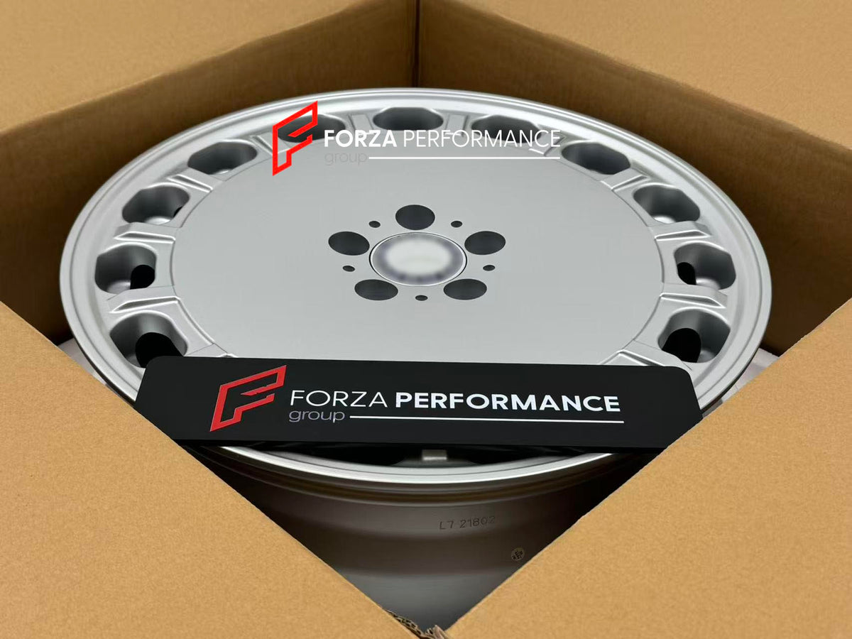 19 INCH FORGED WHEELS RIMS for MERCEDES BENZ EQS V297 2023 custom fit buy OEM Mercedes-Benz Gullideckel R107 style design wheels