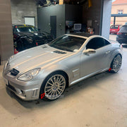 19 INCH FORGED WHEELS RIMS for MERCEDES BENZ SLK55 AMG R171 2005 custom fit OEM BLACK SERIES WHEELS