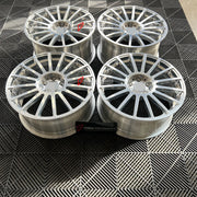 19 INCH FORGED WHEELS RIMS for MERCEDES BENZ SLK55 AMG R171 2005 custom fit OEM BLACK SERIES WHEELS