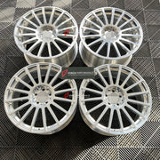 19 INCH FORGED WHEELS RIMS for MERCEDES BENZ SLK55 AMG R171 2005 custom fit OEM BLACK SERIES WHEELS