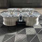 19 INCH FORGED WHEELS RIMS for MERCEDES BENZ SLK55 AMG R171 2005 custom fit OEM BLACK SERIES WHEELS