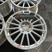 19 INCH FORGED WHEELS RIMS for MERCEDES BENZ SLK55 AMG R171 2005 custom fit OEM BLACK SERIES WHEELS