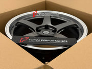 19 INCH FORGED WHEELS RIMS for NISSAN 300ZX Z32 1990 FORZA PERFORMANCE custom fit AVID1 AV28