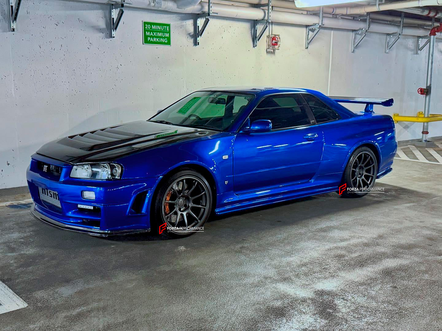 19 INCH FORGED WHEELS RIMS for NISSAN SKYLINE BNR34 R34 GT-R 2000