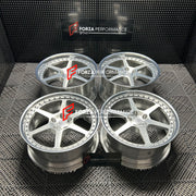 19 INCH FORGED WHEELS RIMS for NISSAN SKYLINE GTT R34 1998 custom fit buy 446 style design wheels