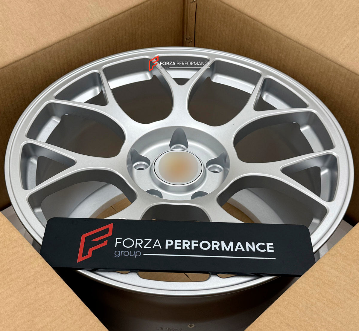 We manufactured premium quality forged wheels rims for our client's Porsche 911 997.2 S Cabriolet 2008 - 2013 with the following specifications:

WHEEL SIZE:

Front: 19 x 9 ET 50
Rear: 19 x 11.5 ET 65
PCD: 5 x 130
CB: 71.6
Finish: Satin Silver
Material: 6061-T6 Forged Aluminum
THIS WHEEL DESIGN CAN BE CUSTOM-MADE FOR YOUR CAR IN ANY SIZE AND COLOR OPTIONS
Available in monoblock, 2-piece, 3-piece, duoblock, beadlock
3D wheel renderings are provided according to the exact dimensions and specifications request