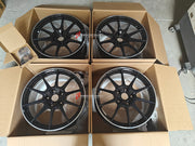 19 INCH FORGED WHEELS RIMS for PORSCHE CAYMAN S 987.2 2010 custom fit OEM CAYMAN R WHEELS
