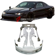 


WIDE BODY KIT for NISSAN SILVIA S15 1999 - 2002

Set includes:

Front Bumper
Front Fenders
Side Skirts
Fender Flares
Rear Bumper

Material: Fiber Glass

NOTE: Professional installation is required

Why “Contact Us for Pricing”?

We don’t display fixed prices because our goal is to offer you the most competitive deal possible. Product costs often decrease over time, and by requesting a quote, you’ll receive our most up-to-date price on market.

SECURED PAYMENT METHODS&nbsp;
PayPal (+4.4% fee)
Visa / Maste