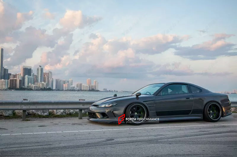 


WIDE BODY KIT for NISSAN SILVIA S15 1999 - 2002

Set includes:

Front Bumper
Front Fenders
Side Skirts
Fender Flares
Rear Bumper

Material: Fiber Glass

NOTE: Professional installation is required

Why “Contact Us for Pricing”?

We don’t display fixed prices because our goal is to offer you the most competitive deal possible. Product costs often decrease over time, and by requesting a quote, you’ll receive our most up-to-date price on market.

SECURED PAYMENT METHODS&nbsp;
PayPal (+4.4% fee)
Visa / Maste