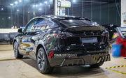 BODY KIT for TESLA MODEL Y 2020+  Set includes:  Front Bumper Front Bumper Canards Rear Diffuser Rear Spoiler
