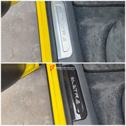 DRY CARBON INTERIOR KIT for LOTUS ELETRE  Set includes:  Front Doors Panel Covers Rear Doors Panel Covers Window Switch Covers Center Console Box Cover Light Frame Control Panel Cover Door Seals