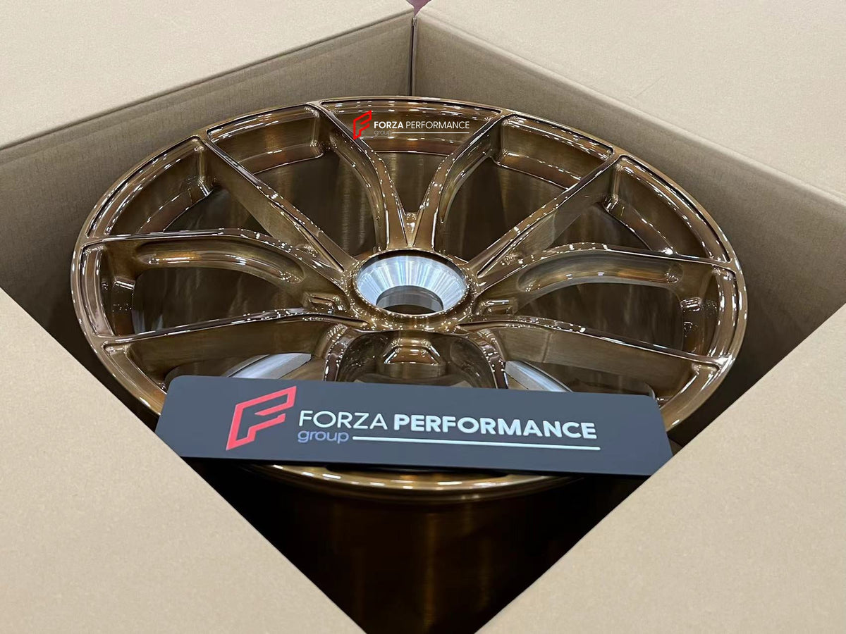 FORGED WHEELS RIMS FOR AUDI R10 2027 Forza Performance custom fit buy OEM Koenigsegg CCGT1 Bronze style design wheels
