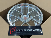 FORGED WHEELS RIMS FOR MCLAREN P47 SUV 2028+ Forza Performance custom fit buy Silver 5-Spoke style design wheels