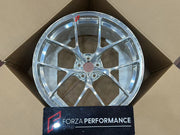 FORGED WHEELS RIMS FOR MCLAREN P47 SUV 2028+ Forza Performance custom fit buy Silver 5-Spoke style design wheels