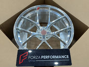 FORGED WHEELS RIMS FOR MCLAREN P47 SUV 2028+ Forza Performance custom fit buy Silver 5-Spoke style design wheels