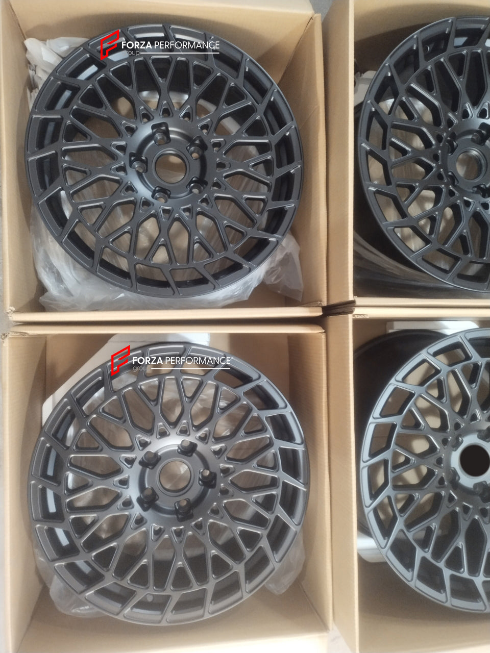 FORGED WHEELS RIMS FOR PORSCHE 718 BOXSTER EV 2027+ Forza Performance custom fit buy AG LUXURY SRX02