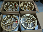 FORGED WHEELS RIMS FOR MCLAREN P47 SUV 2028+ Forza Performance custom fit buy Gold Y-Spoke style design wheels