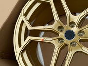 FORGED WHEELS RIMS FOR MCLAREN P47 SUV 2028+ Forza Performance custom fit buy Gold Y-Spoke style design wheels