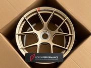 FORGED WHEELS RIMS FOR PORSCHE CONCEPT MISSION X 2027 Forza Performance custom fit buy OEM Porsche 911 992.1 GT3 RS Centerlock style design wheels