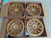 20 21 INCH CENTERLOCK FORGED WHEELS RIMS for PORSCHE 911 992.2 GT3 2025 custom fit VOSSEN S17-01 WHEELS