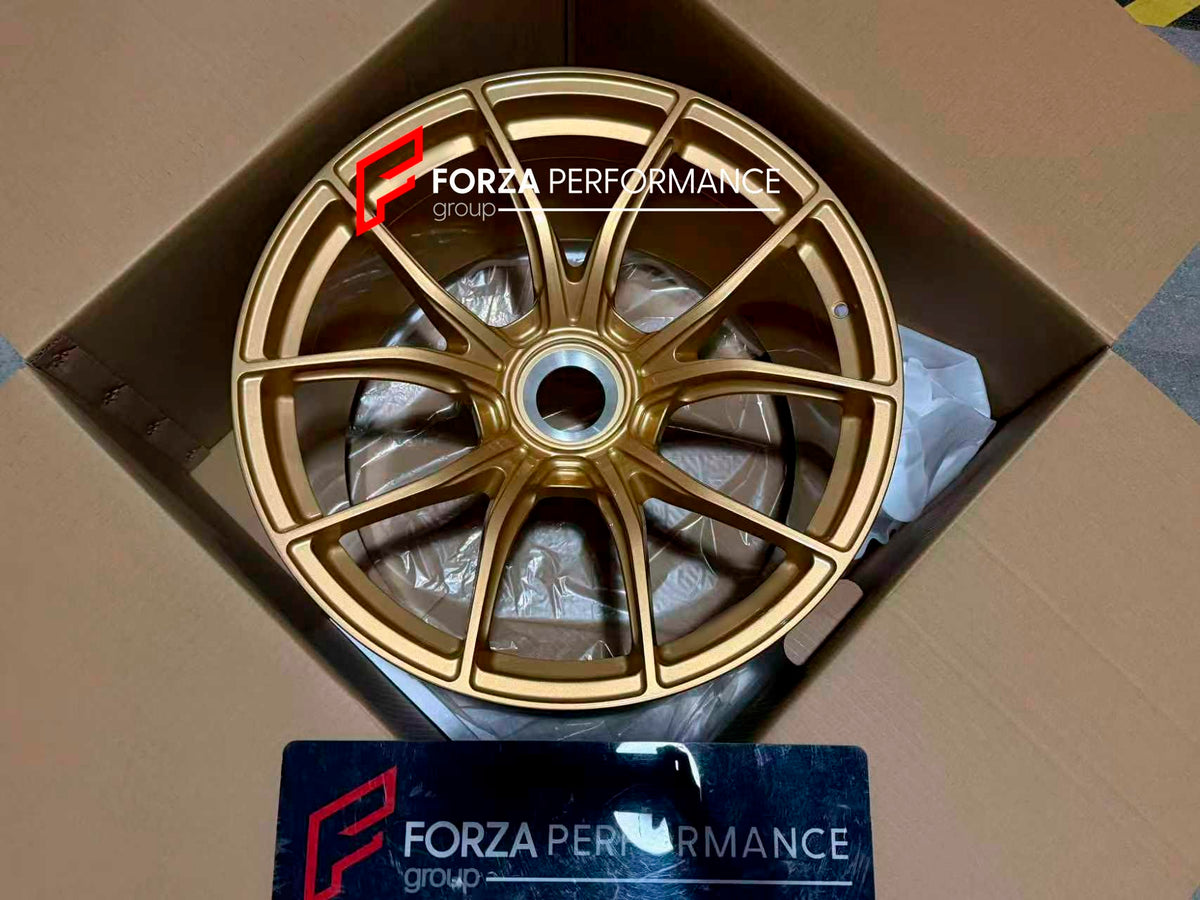 20 21 INCH FORGED MAGNESIUM WHEELS RIMS for PORSCHE 911 991.2 2019 GT3 RS Forza Performance custom fit buy BBS FI-R EVO style design wheels