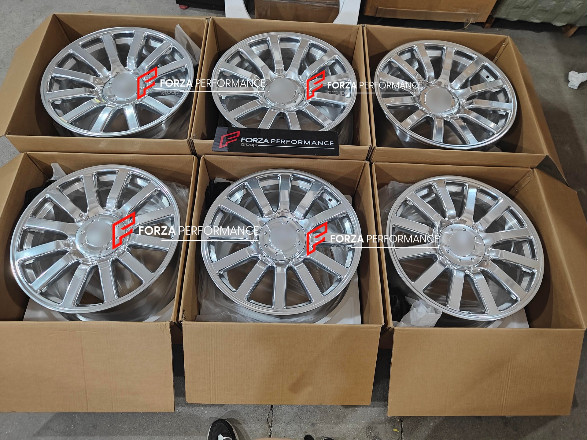 20 21 INCH FORGED WHEELS RIMS for BUGATTI VEYRON 2011 Forza Performance custom fit buy OZ Racing OEM Bugatti Veyron style design wheels 
