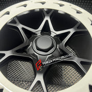 20 21 INCH FORGED WHEELS RIMS for CHEVROLET CORVETTE C8 Z51 STINGRAY COUPE 2021 custom fit buy AERODISC AERO RING DA2 style design wheels