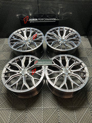 20 21 INCH FORGED WHEELS RIMS for CHEVROLET CORVETTE STINGRAY C8 custom fit buy Concaver CVR1