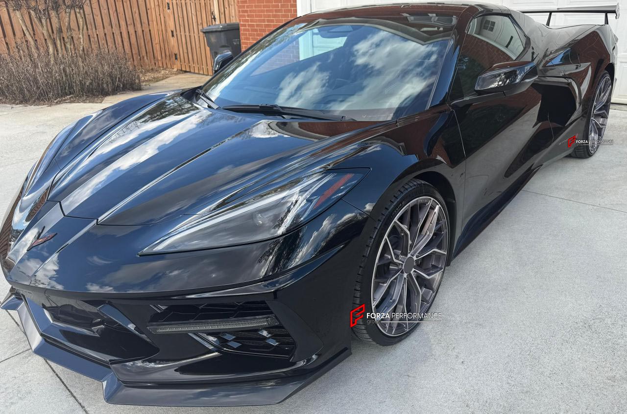 20 21 INCH FORGED WHEELS RIMS for CHEVROLET CORVETTE STINGRAY C8 custom fit buy Concaver CVR1