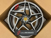 20 21 INCH FORGED WHEELS RIMS for FERRARI 296 GT3 GTB GTS SPECIALE 2026 custom fit buy OEM Ferrari F8 Tributo style design wheels
