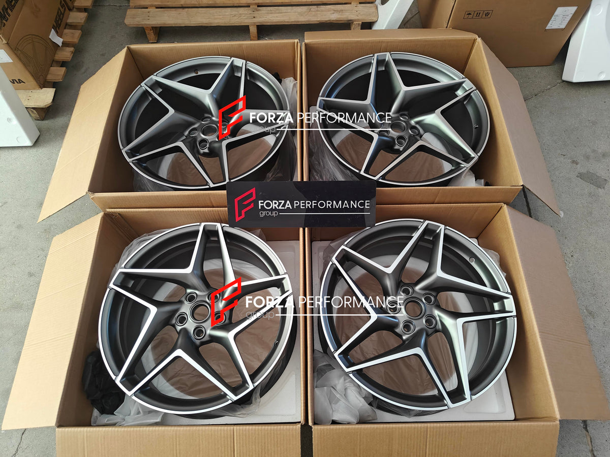 20 21 INCH FORGED WHEELS RIMS for FERRARI 296 GT3 GTB GTS SPECIALE 2026 custom fit buy OEM Ferrari F8 Tributo style design wheels