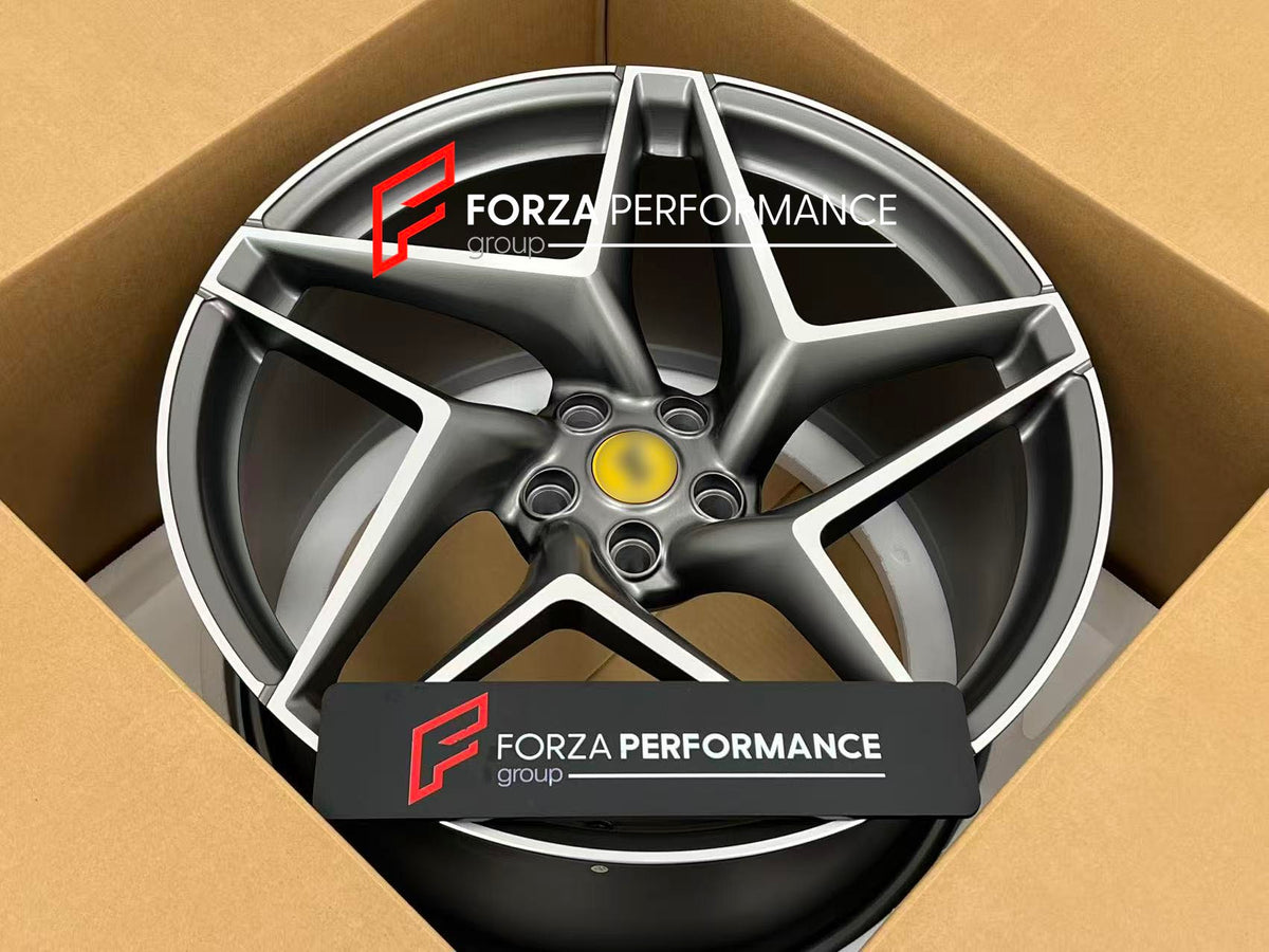 20 21 INCH FORGED WHEELS RIMS for FERRARI 296 GT3 GTB GTS SPECIALE F171 2026 custom fit buy OEM Ferrari F8 Tributo style design wheels